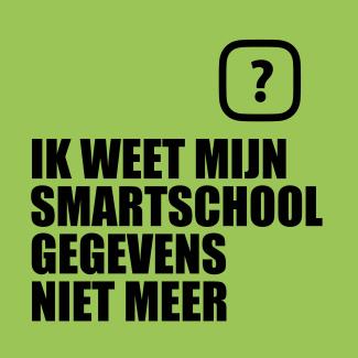ik weet mijn smartschoolgegevens niet meer